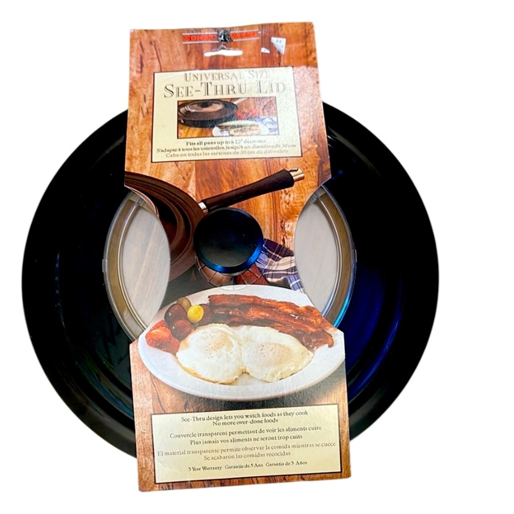 NORDIC WARE universal size see thru lid